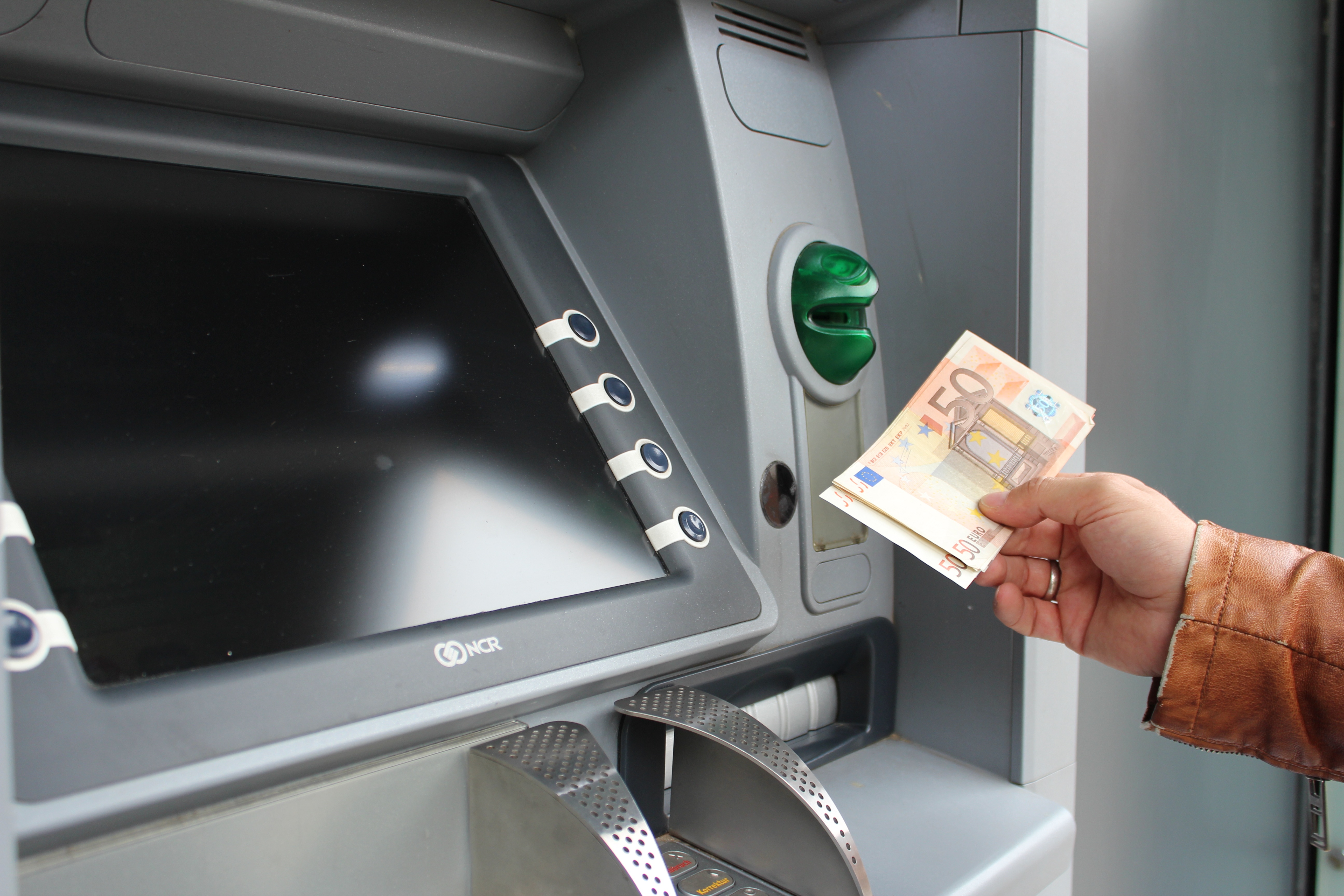 retrait distributeur